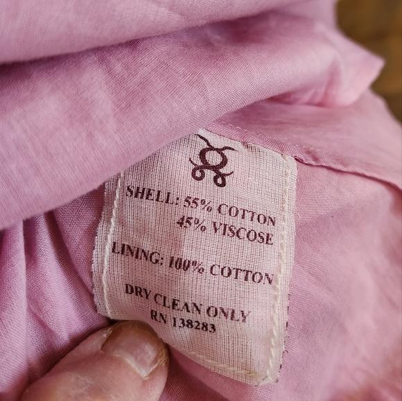 Figue Tahlia Dress Toledo Ikat Pink, Large FIGUE3044117C50116 - Picture 3 of 12